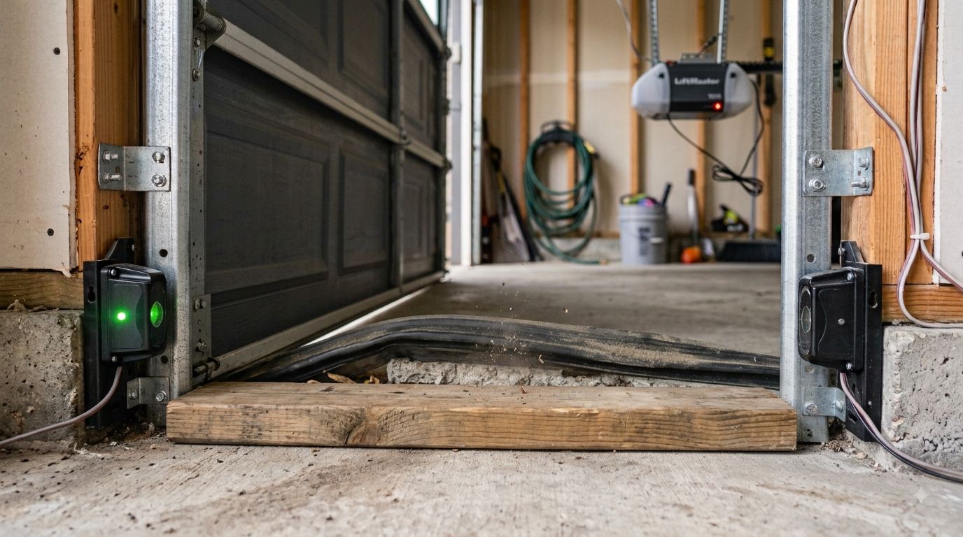 garage door close all the way