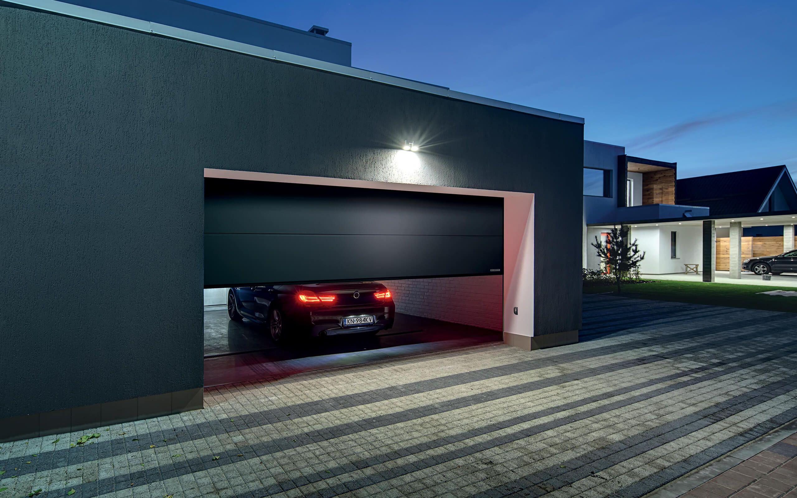 garage door open on its own