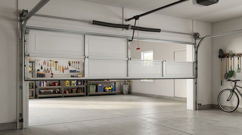Manual garage door balance test